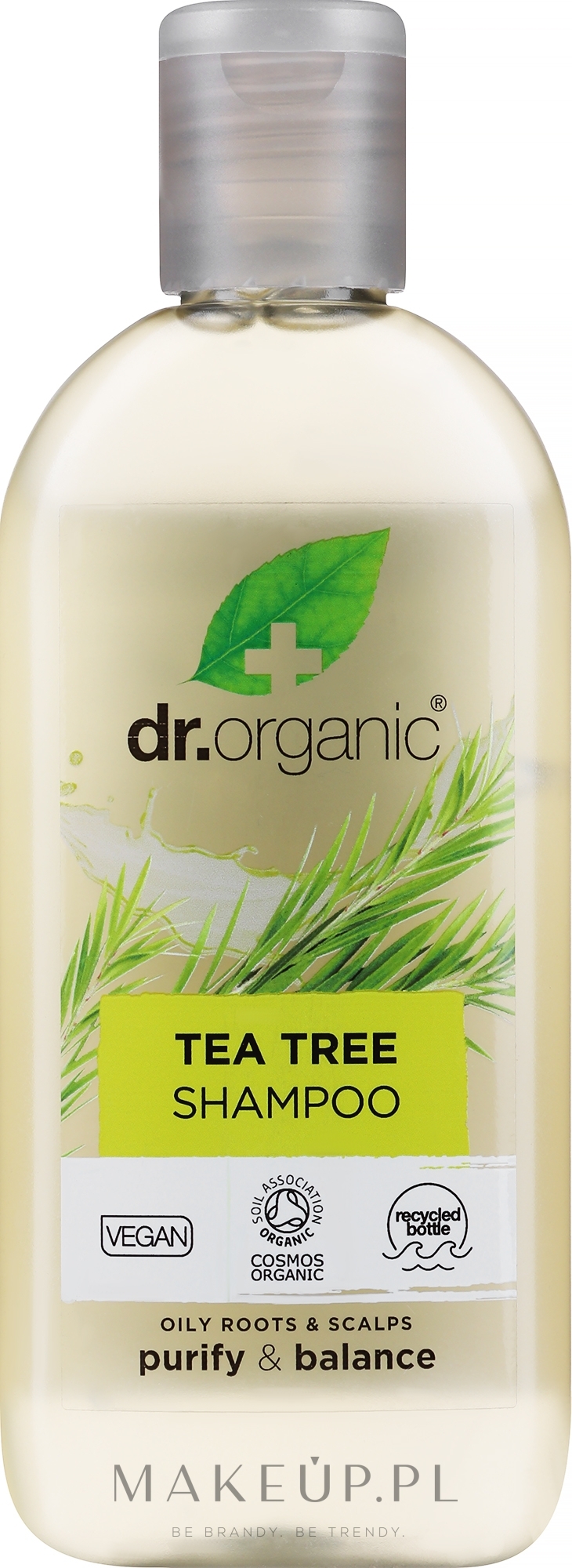 Szampon do włosów Drzewo herbaciane - Dr Organic Tea Tree Shampoo — Zdjęcie 265 ml