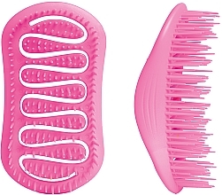 Szczotka do włosów, różowa - IDC Institute Neon Detangler Brush — Zdjęcie N1