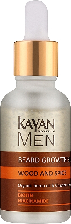 Serum na porost brody - Kayan Professional Men Beard Growth Serum — Zdjęcie N1