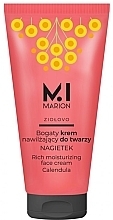 Bogaty krem nawilżający do twarzy z nagietkiem - Marion Rich Moisturizing Face Cream Calendula — Zdjęcie N1