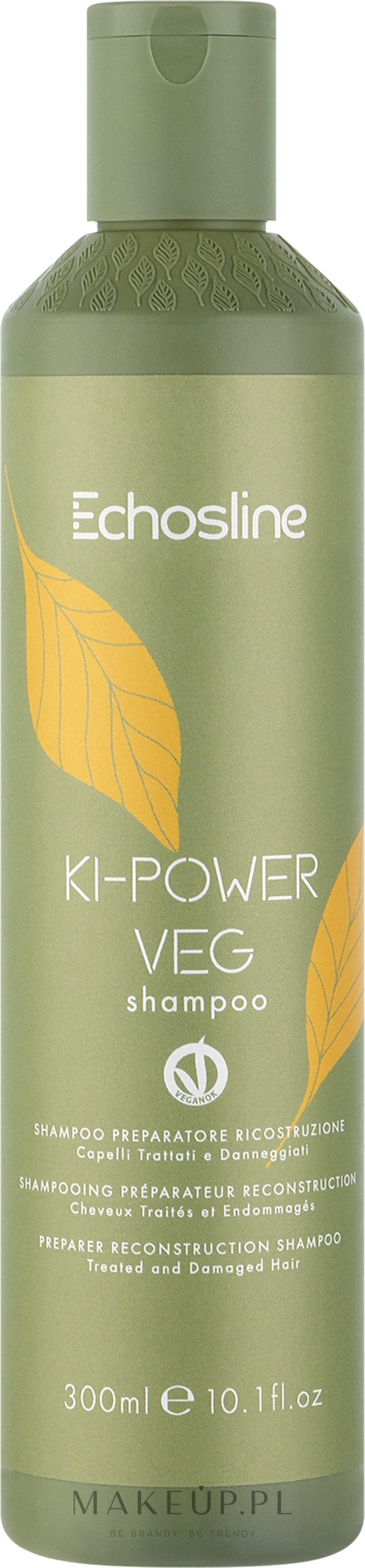 Rewitalizujący szampon do włosów - Echosline Ki-Power Veg Shampoo — Zdjęcie 300 ml