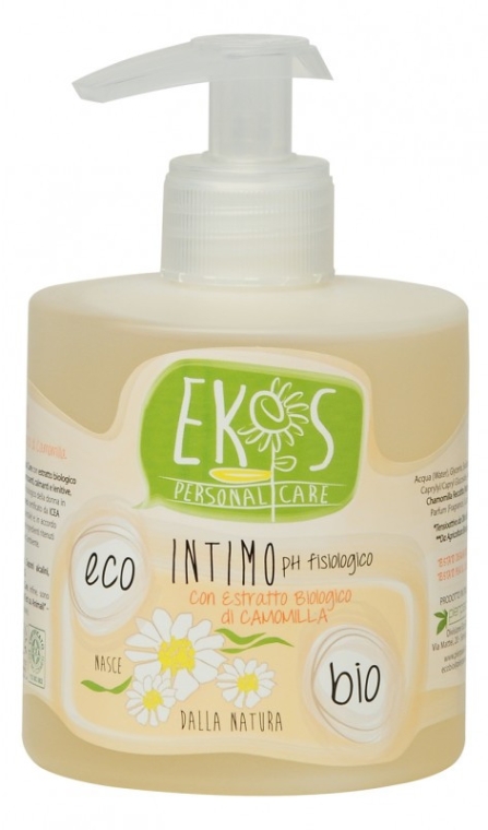 Płyn do higieny intymnej z ekstraktem z organicznego rumianku - Ekos Personal Care — Zdjęcie N1