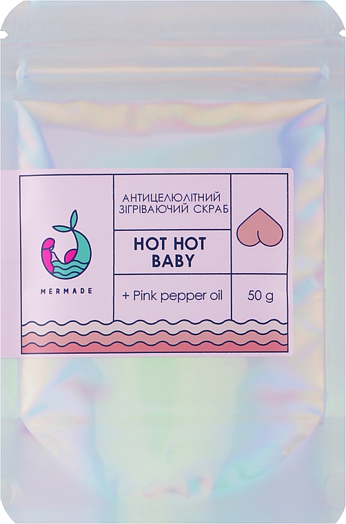 Rozgrzewający peeling antycellulitowy do ciała - Mermade Hot Hot Baby — Zdjęcie N2