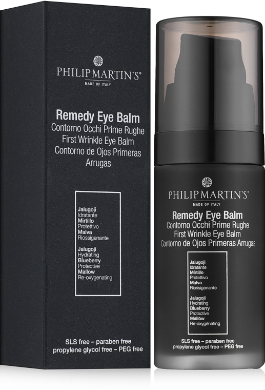 Balsam przeciw pierwszym zmarszczkom pod oczami - Philip Martin's Remedy Eye Balm — Zdjęcie N1