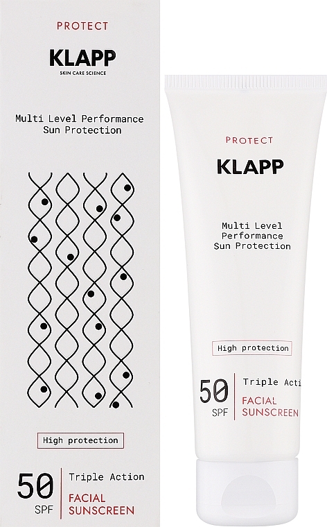 Krem przeciwsłoneczny - Klapp Multi Level Performance Sun Protection Cream SPF50 — Zdjęcie N2