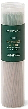 Patyczki zapachowe - Paddywax Cypress & Fir Incense Sticks in Glass Jar Green — Zdjęcie N1