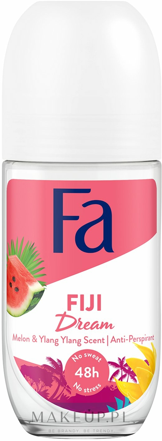 Antyperspirant w kulce Arbuz i ylang-ylang - Fa Fiji Dream Deodorant — Zdjęcie 50 ml