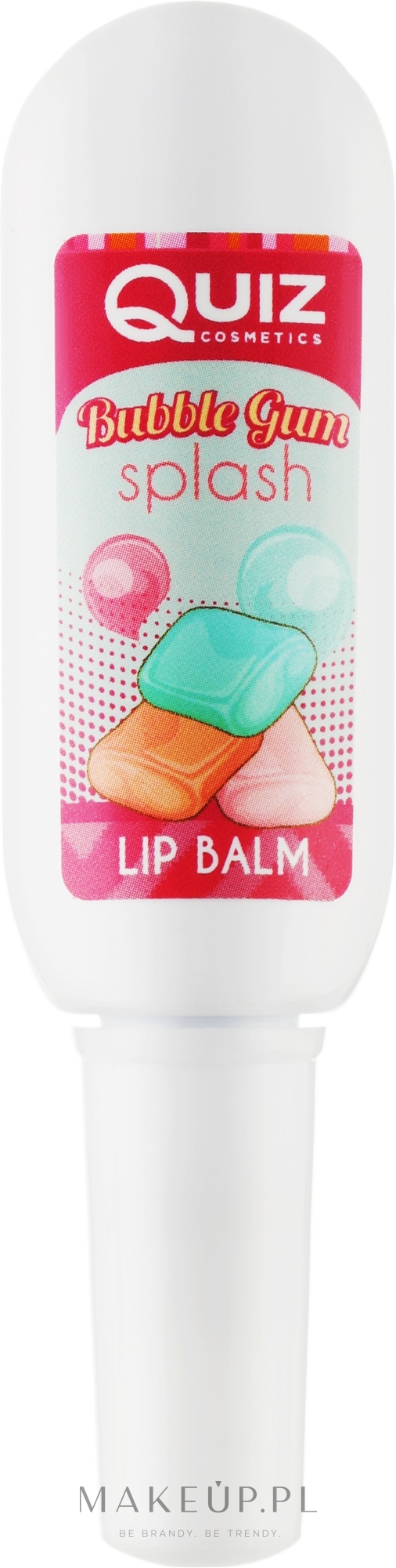 Balsam do ust Bubble Gum Splash - Quiz Cosmetics Lip Balm Tube — Zdjęcie 10 ml