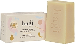 Naturalne mydło z olejem migdałowym - Hagi Woda — Zdjęcie N1