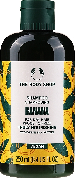 Odżywczy szampon do włosów - The Body Shop Banana Truly Nourishing Shampoo — Zdjęcie N4
