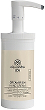 Kup Krem do rąk - Alessandro International Spa Cream Rich Hand Cream Salon Size