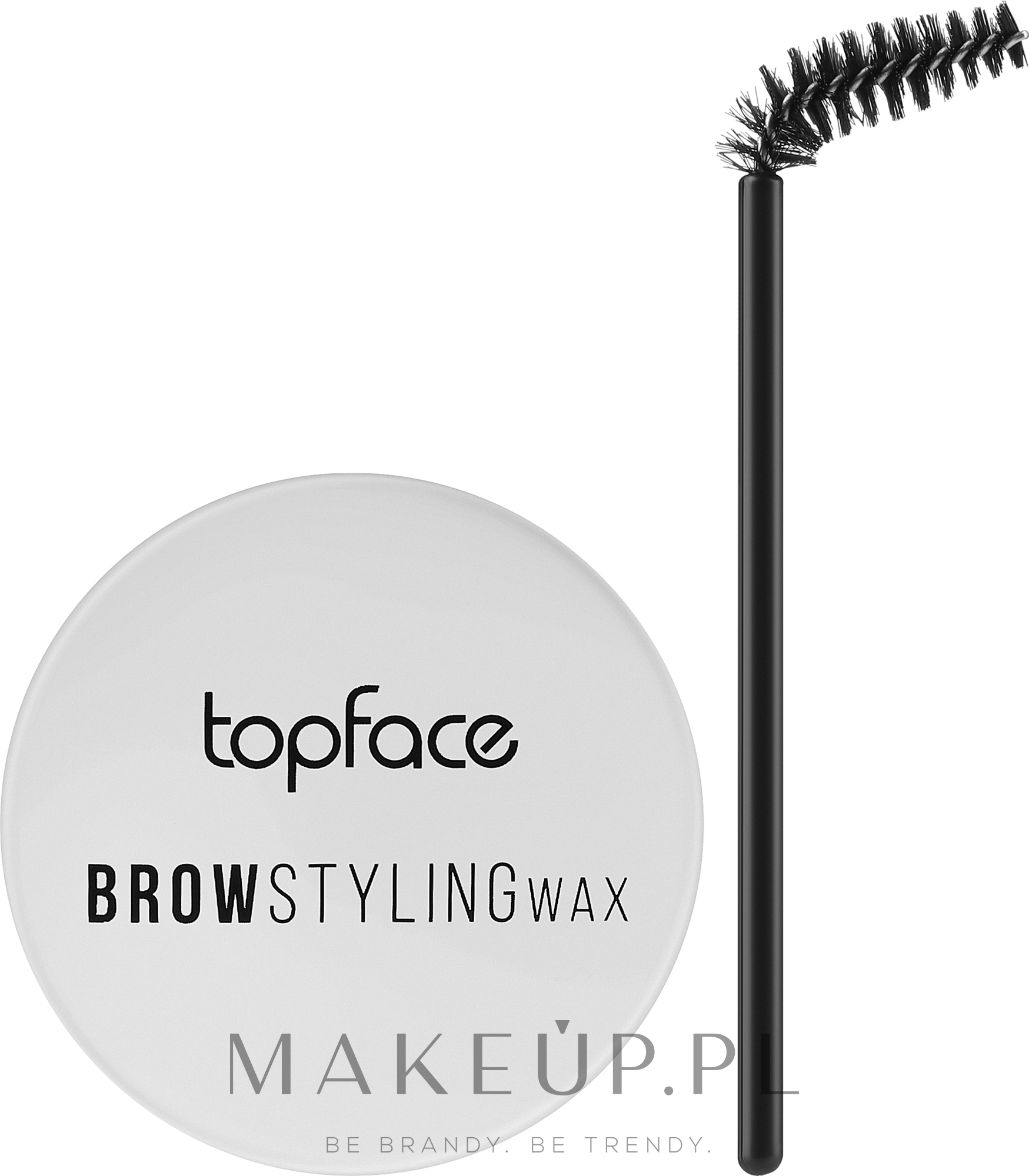 Wosk do modelowania brwi - Topface Brow Styling Wax — Zdjęcie 10 g
