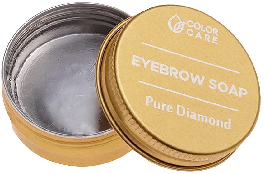 Mydło do stylizacji brwi - Color Care Eyebrown Styling Soap Pure Diamond — Zdjęcie N2