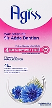 Zestaw pasków woskowych do depilacji o zapachu wiśni - Agiss Wax Strips Kit — Zdjęcie N1