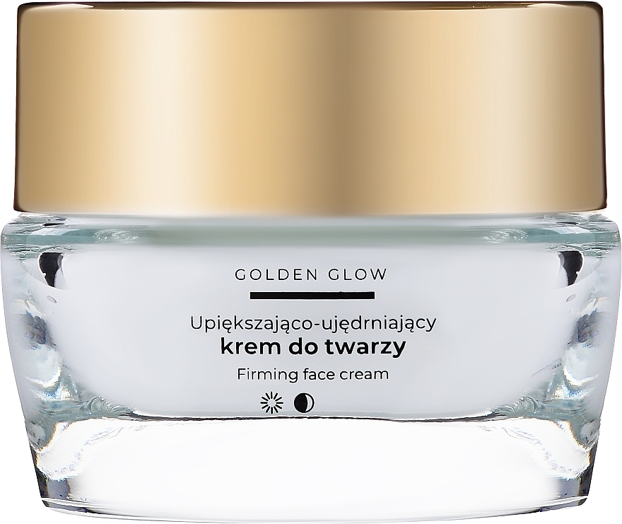 Krem do twarzy - Mi Marion Golden Glow Beautifying And Firming Face Cream Argan Oil Niacinamide 1.5% — Zdjęcie N2