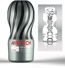 Masturbator z efektem próżniowym, szary - Tenga Air-Tech Vacuum Cup Ultra — Zdjęcie N3