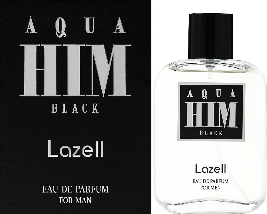 Lazell Aqua Him Black - Woda perfumowana — Zdjęcie N1