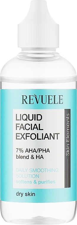 Płyn złuszczający do twarzy - Revuele Liquid Facial Exfoliant 7% Aha/Pha Blend & HA — Zdjęcie N1