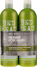 Kup PRZECENA! Zestaw - Tigi Bed Head Rehab For Hair Kit (shm 750 ml + cond 750 ml) *