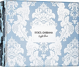 Kup Dolce & Gabbana Light Blue - Zestaw (edt 25 ml + edt 10 ml)