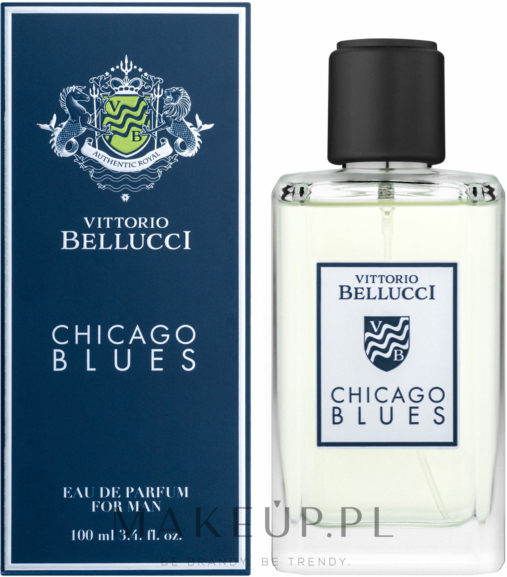 Vittorio Bellucci Chicago Blues - Woda toaletowa — Zdjęcie 100 ml