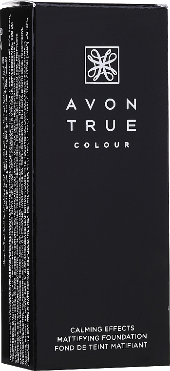 Podkład matująco-antystresowy w kremie - Avon True Colour Calming Effects Mattifying Foundation