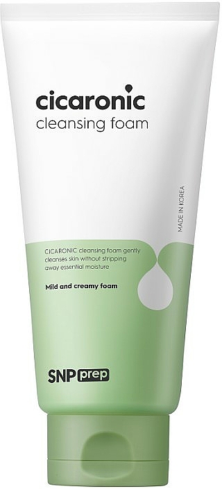 Kremowa pianka do mycia twarzy - SNP Prep Cicaronic Cleansing Foam — Zdjęcie N1