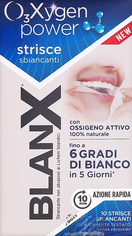 Paski do wybielania zębów - BlanX Oxygen Power Whitening Strips — Zdjęcie N1