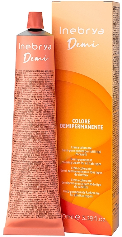 Farba do włosów - Inebrya Demipermanent Color — Zdjęcie N1