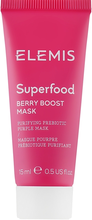 Maska wzmacniająca jagody - Elemis Superfood Berry Boost Mask (mini) — Zdjęcie N1