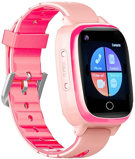 Inteligentny zegarek dla dzieci, różowy - Garett Smartwatch Kids Life Max 4G RT — Zdjęcie N2