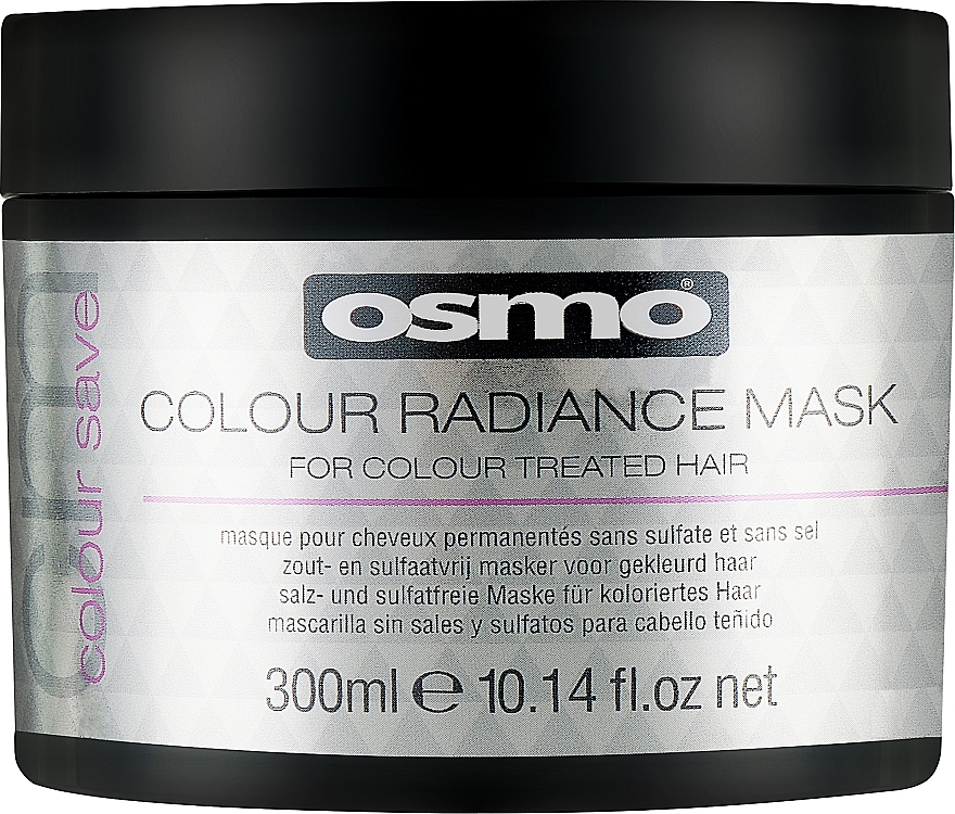 Maska do włosów farbowanych - Osmo Colour Save Colour Radiance Mask — Zdjęcie N1