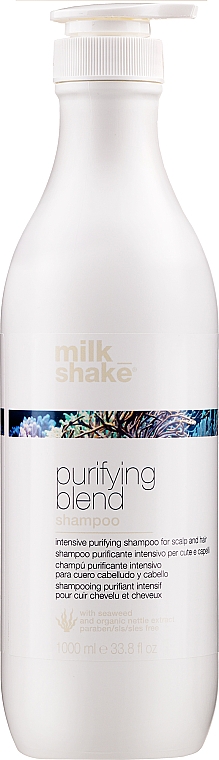 Intensywnie oczyszczający szampon przeciwłupieżowy - Milk Shake Purifying Blend Shampoo — Zdjęcie N3