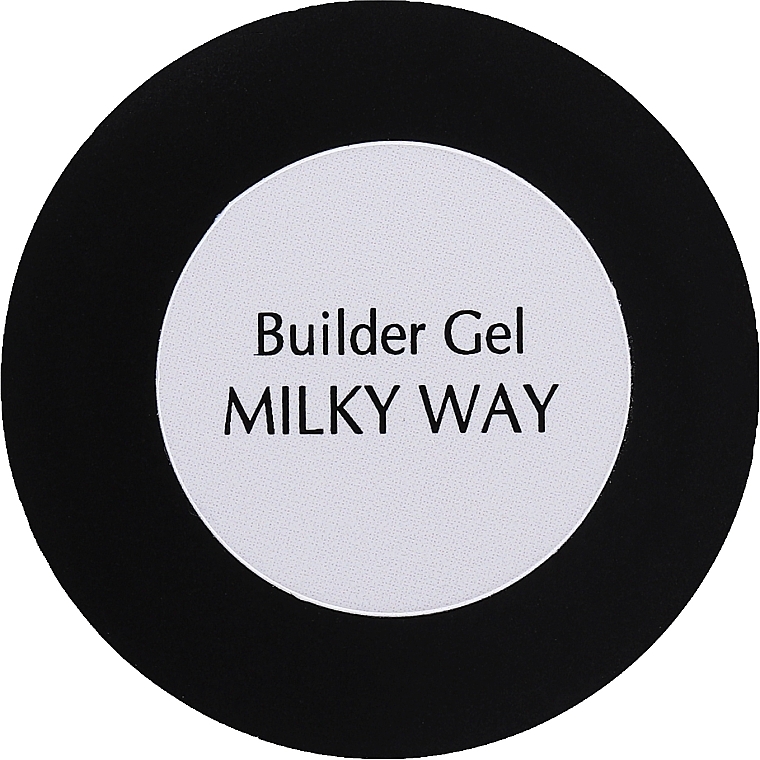 Jednofazowy żel budujący do paznokci, Milky way - PNB UV/LED One Phase Builder Gel Milky Way — Zdjęcie N2