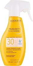 Niewidoczny spray przeciwsłoneczny do twarzy i ciała - Bioderma Photoderm Invisible Spray SPF30 — Zdjęcie N2