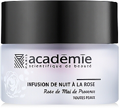 Różany krem regenerujący na noc - Académie Night Infusion Rose Cream — Zdjęcie N2