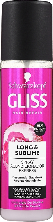 Ekspresowa odżywka do włosów - Gliss Kur Long & Sublime — Zdjęcie N1