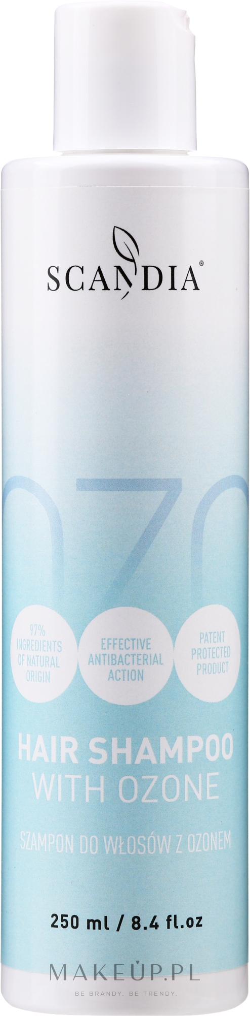 Szampon do włosów z ozonem - Scandia Cosmetics Ozo Shampoo With Ozone — Zdjęcie 250 ml