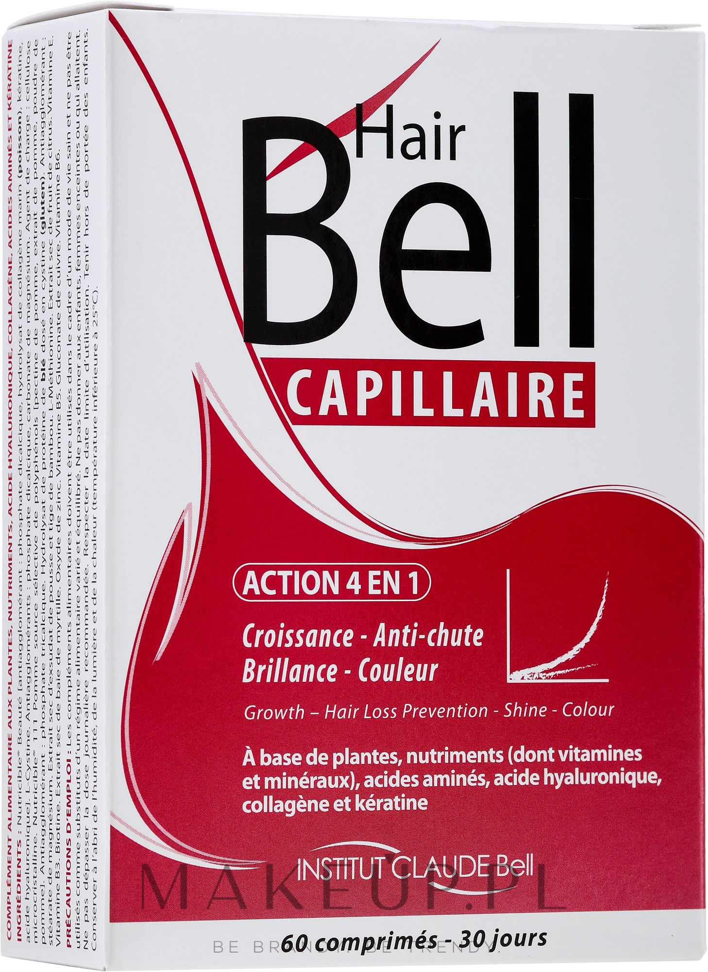 Suplement diety wzmacniający włosy - Institut Claude Bell Hairbell Capillary — Zdjęcie 60 szt.
