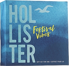 Kup Hollister Festival Vibes For Him - Zestaw (edt/50ml + h/b/wash/100ml)