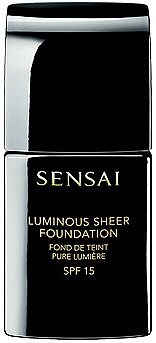 PRZECENA! Rozświetlający podkład do twarzy - Sensai Luminous Sheer Foundation SPF 15 * — Zdjęcie N1