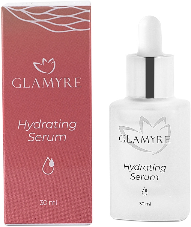 Nawilżające serum do twarzy - Glamyre Hydrating Serum — Zdjęcie N2