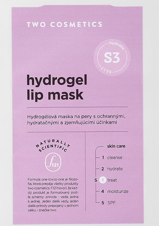 Hydrożelowa maska do ust - Two Cosmetics Hydrogel Lip Mask — Zdjęcie N1