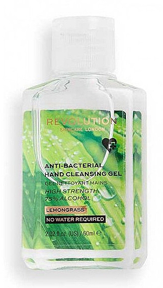 Żel do dezynfekcji rąk Trawa cytrynowa - Revolution Skincare Lemongrass Anti-Bacterial Hand Cleansing Gel — Zdjęcie N1