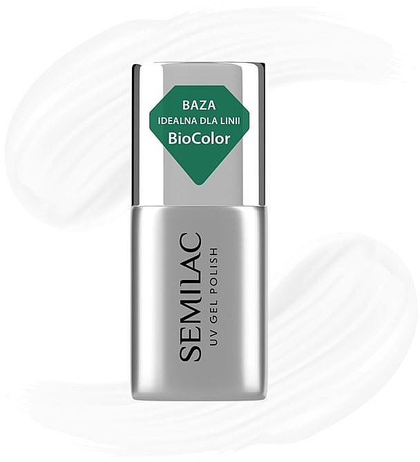 Baza do lakieru hybrydowego - Semilac BioColor Perfect Base  — Zdjęcie N1