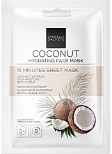 Kup Nawilżająca maseczka rewitalizująca w płachcie do twarzy - Gabriella Salvete Coconut Hydrating 15 Minutes Sheet Mask