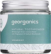 Naturalny proszek do zębów - Georganics Spearmint Natural Toothpowder — Zdjęcie N2