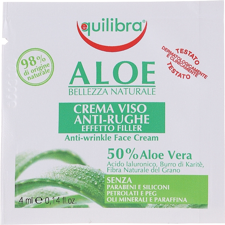 PRZECENA! Zestaw - Equilibra Aloe (cr/75ml + soap/100g) * — Zdjęcie N4