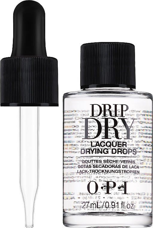 Krople przyspieszające schnięcie lakieru do paznokci - OPI Drip Dry Drops — Zdjęcie N2