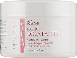 Rozświetlająca maseczka do twarzy z witaminą C - La Grace Eclat De La Peau Masque Eclatante — Zdjęcie N3